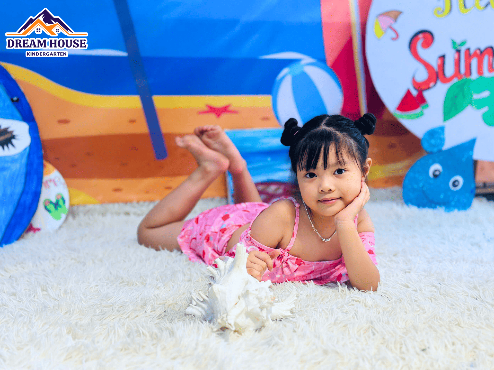 HELLO SUMMER – KHI BÃI BIỂN “GHÉ THĂM” NGÔI NHÀ MƠ ƯỚC - Trường Mầm Non Ngôi Nhà Mơ Ước