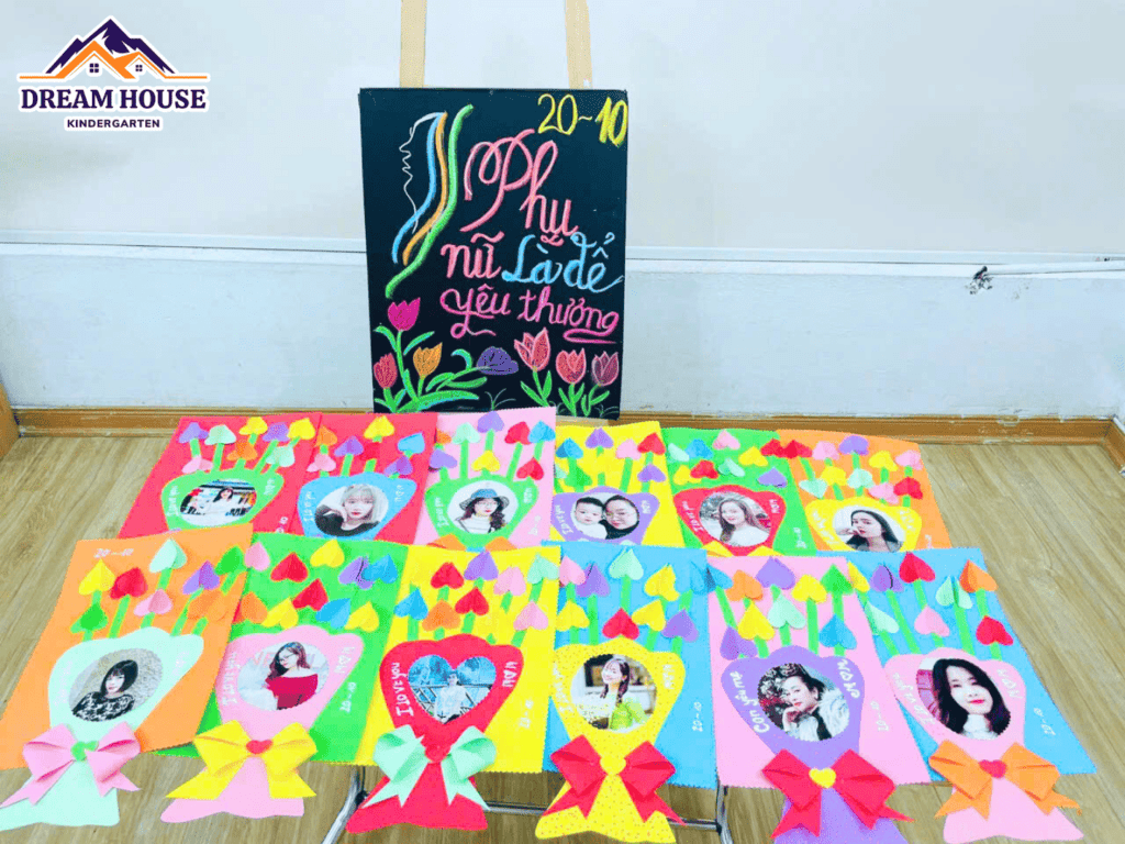 NHỮNG BÔNG HOA NHỎ – TÌNH YÊU LỚN DÀNH CHO MẸ NHỮNG BÔNG HOA NHỎ – TÌNH YÊU LỚN DÀNH CHO MẸ - Trường Mầm Non Ngôi Nhà Mơ Ước