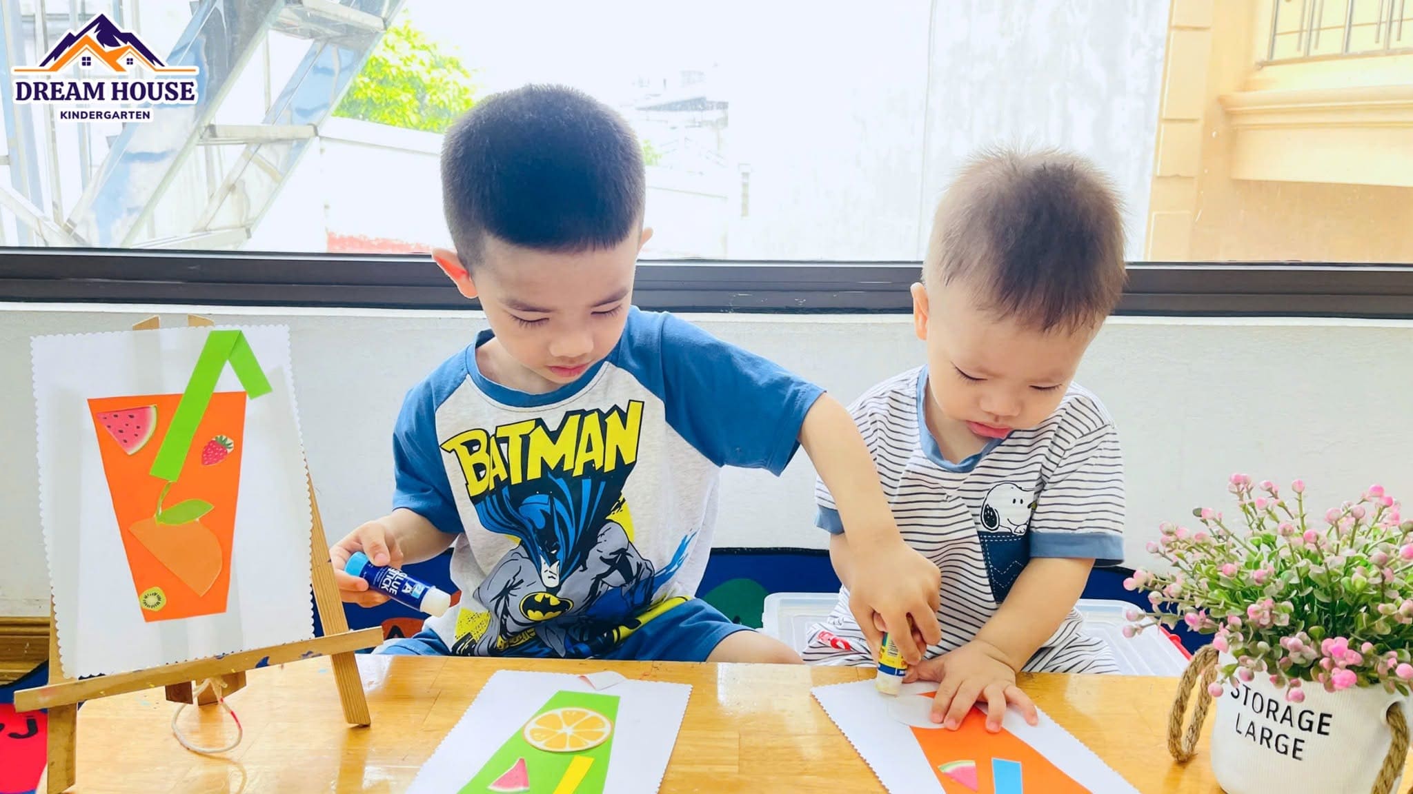HOẠT ĐỘNG "BÉ LÀM LY NƯỚC MÙA HÈ" - Trường Mầm Non Ngôi Nhà Mơ Ước